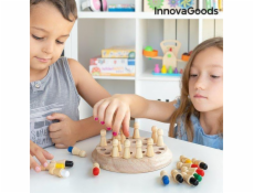 InnovaGoods Dřevěné paměťové šachy Taeda InnovaGoods 26 dílků