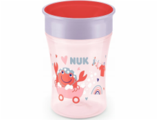 NUK NUK Trinklernbecher Magic Cup 360°-Trinkrand 230ml rot