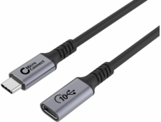 MicroConnect Kabel USB USB-C - USB-C 1,5 m černý (USB3.2CC1.5EX)