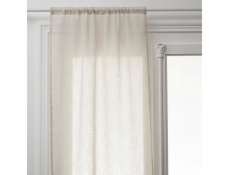 Atmosphera Krátké závěsy lněný efekt, 100% polyester, 2 kusy, 60 x 160 cm