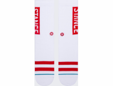 Stance Ponožky Stance OG Crew 1 pár Bílá/Červená