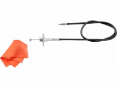 JJC Dálkové ovládání/kabelové uvolnění JJC TCR70S Mechanické kabelové uvolnění s pojistkou, délka 70 cm