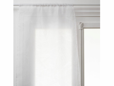 Atmosphera Krátké kuchyňské závěsy Leaf, vzor listů, 2 kusy, 60 x 90 cm