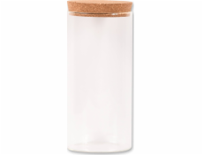 Kesper Skleněná kuchyňská nádoba s korkovým uzávěrem