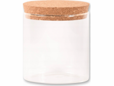 Kesper Skleněná kuchyňská nádoba s korkovým uzávěrem