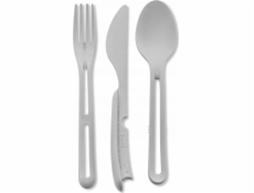 Koziol KLIKK skládací opakovaně použitelná sada příborů, 3 kusy, KOZIOL