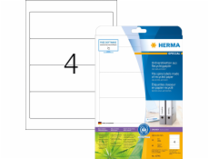 Herma HERMA 10746 Tisknutelné etikety Bílé samolepicí tisknutelné etikety