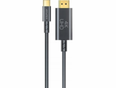 Awei USB adaptér AWEI CL-212T USB-C na HDMI kabel 4K 30Hz černý