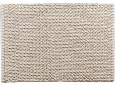 Douceur d`Interieur Interiérový design Koupelnová předložka ISALIS, pletená, 50 x 80 cm