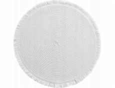 Douceur d`Interieur Prostírání do interiéru s třásněmi FALBALA, O 38 cm