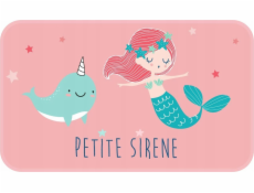 Douceur d`Interieur Dětský koberec do interiéru PETITE SIRENA, 45 x 75 cm