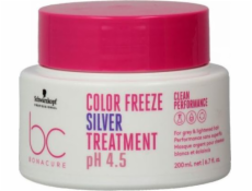 Schwarzkopf Bonacure Color Freeze Stříbrná maska pro bílé vlasy (200 ml) pH 4,5