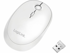 LogiLink Myš LogiLink Maus Funk & Bluetooth, 2,4 GHz, 800/1200/1600 dpi, bílá