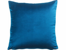 Douceur d`Interieur Sametový povlak na polštář Interiérový design 40 x 40 cm, tmavě modrý