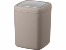 Wenko Odpadkový koš BARCELONA Koupelnový odpadkový koš, hnědý, WENKO