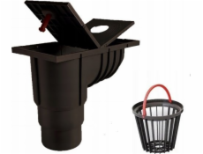 Tycner Kanalizační nádrž Gutter O 110, hnědá [1]