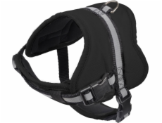 Homea Nastavitelný postroj pro psy 33-45 cm, černý