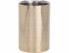 Excellent Houseware Chladič na lahve z nerezové oceli O 12 cm, zlatý