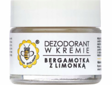 Alkotest MIODOWA MYDLARNIA_ Bergamotový a limetkový krémový deodorant 55g