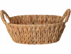 Home Styling Collection Kolekce stylingu pro domácnost BRAID Pletený chlebník s motivem vodního hyacintu a uchy, 30 x 25 cm