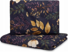 Sensillo Dvoudílná sada ložního prádla s květinovým vzorem, 100x135 cm