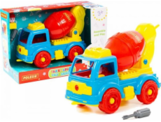 Polesie Polesie 84804 Přeprava bloků Domíchávač betonu 29 prvků v krabici