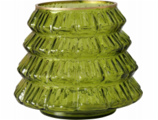 Boltze Skleněný svícen TIWA, výška 11,5 cm