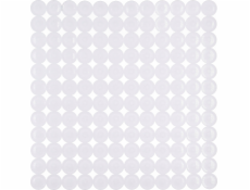 Berilo Protiskluzová podložka 54x54cm bílá