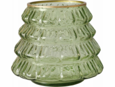 Boltze Skleněný svícen TIWA, výška 11,5 cm