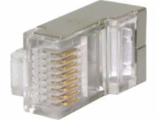 Digitus Stíněná zástrčka ASSMANN RJ45 cat.5e univerzální jednožilový/laněný 8P8C 100 ks