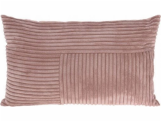 Home Styling Collection Dekorativní polštář z kolekce Home Styling s manšestrovým patchworkem na přední straně, 30 x 50 cm