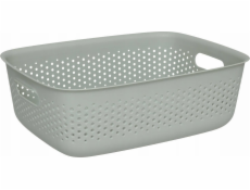 5five SIENNE prolamovaná nádoba, plastová, s uchy, 10 l