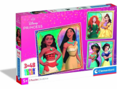 CLEMENTONI Delione Disney princezny 25064, 144 dílků.