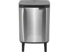 Brabantia BO Mülleimer HI 7 l Matt Steel Fingerprint Proof
