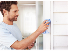 Tesa Insect stop Magnetvorhang f. Tür XL 1,2x2,4m anthrazit