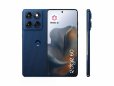 Motorola edge 60 512GB (Gibraltar Sea, Android, Finish mit Canvas-Optik, 12 GB LPDDR4X)