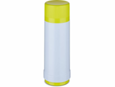 ROTPUNKT Skleněná termoska, objem 0,750 l, polární-el.-letní dýně (bílo-žlutá)