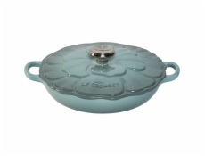 Le Creuset Gourmet-Profitopf Blume 26 cm sea salt