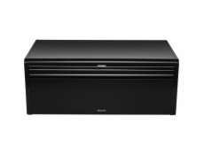 Brabantia Klappbrotkasten Front eckig, schwarz matt