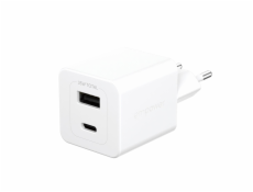 PanzerGlass empower nabíječka Turbo GaN 35 W 1x USB-C + 1x USB-A white