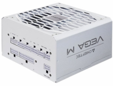 Chieftec Vega M 750W bílá (bílá, 1x 12pinový grafický procesor s vysokým výkonem, 4x PCIe, správa kabelů, 750 wattů)