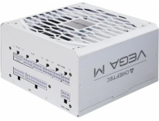 Chieftec Vega M 850W bílá (bílá, 1x 12pinový vysoce výkonný grafický procesor, 4x PCIe, správa kabelů, 850 wattů)