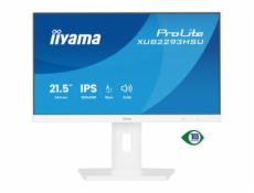 Iiyama Prolite XUB2293HSU-W7 (54,5 cm (21,5 palce), bílý (matný), FullHD, IPS, Adaptive-Sync, nastavitelný stojan, 100Hz panel)