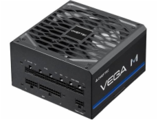 Chieftec Vega M 1000W (černá, 1x 12pinový vysoce výkonný grafický procesor, 4x PCIe, správa kabelů, 8500 wattů)