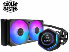 Cooler Master MasterLiquid 240 Atmos II LCD ARGB (černá)