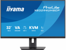iiyama ProLite/XB3294UHSCP-B1/31,5 /VA/4K UHD/60Hz/2ms/Černá/5R