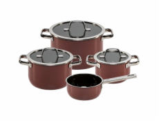 WMF Fusiontec Mineral Pro Rose Quartz Topfset 4-tlg.