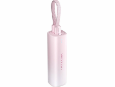 Powerbank Vention 20W PD USB-C Lightning 5000 mAh różowyi gradient