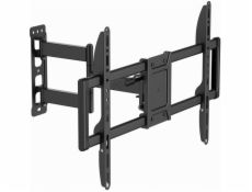 Gembird WM-90ST-01 držák na zeď pro TV s plným pohybem, 37”-90”, černý