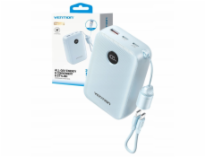Powerbank Vention 20000mAh 2 x USB-C 1x USB-A z wyświetlaczem 22,5W niebieski